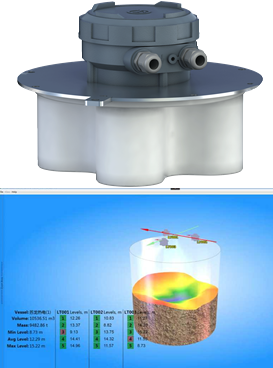 3D雷達(dá)物位掃描儀在選煤生產(chǎn)中的應(yīng)用(圖3) 3D雷達(dá)物位掃描儀在選煤生產(chǎn)中的應(yīng)用(圖3)